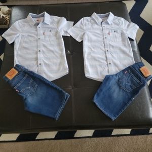 Kids Levi's 2 piece outfit.